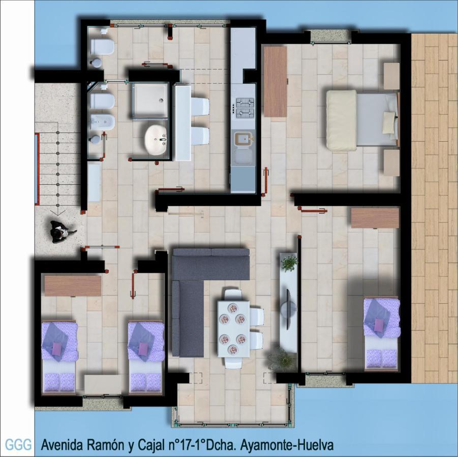 Ayamonte Deluxe Apartman Kültér fotó